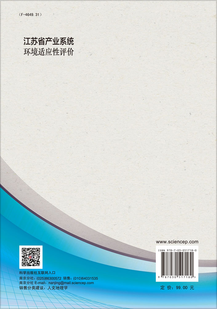 江苏省产业系统环境适应性评价