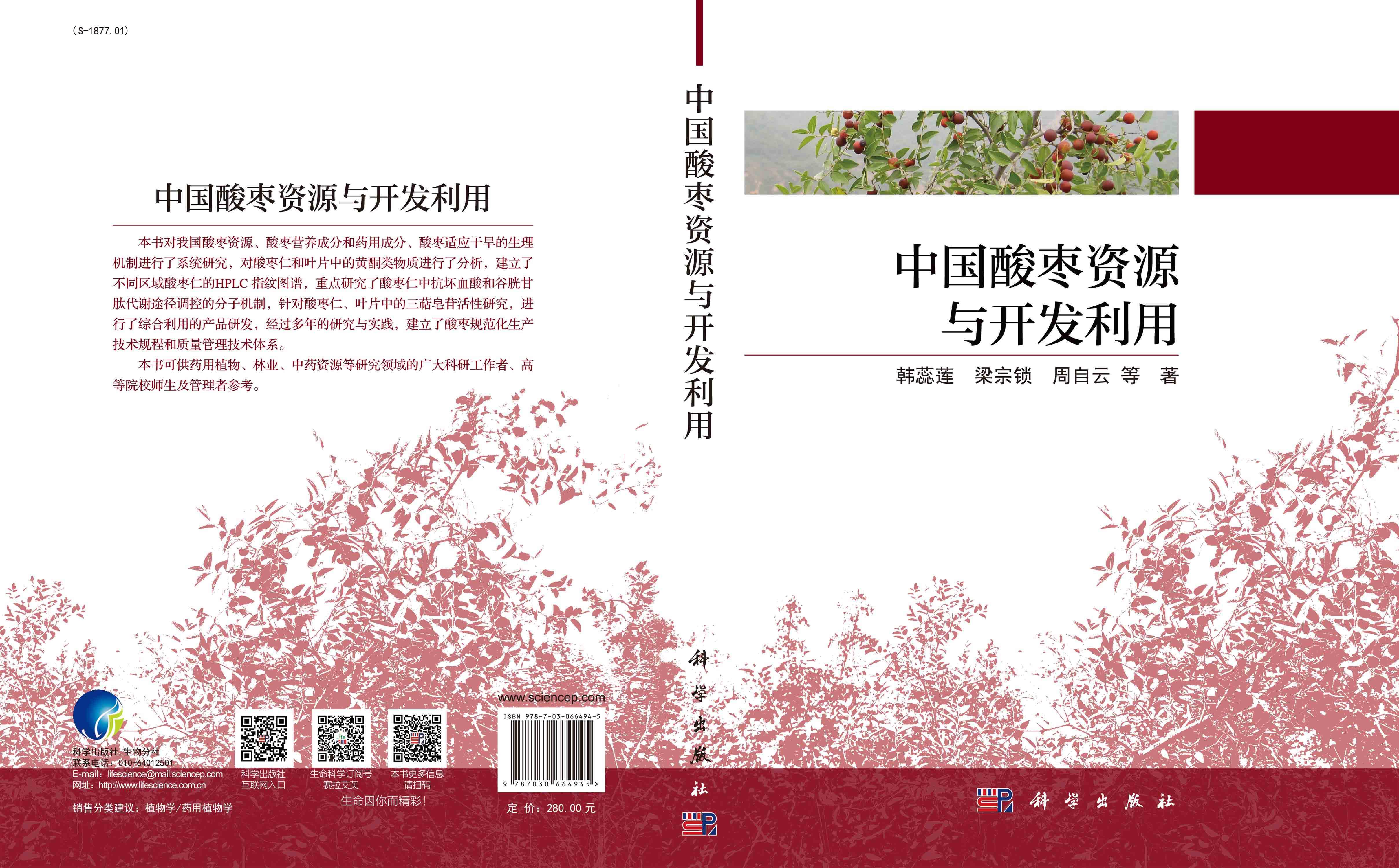 中国酸枣资源与开发利用