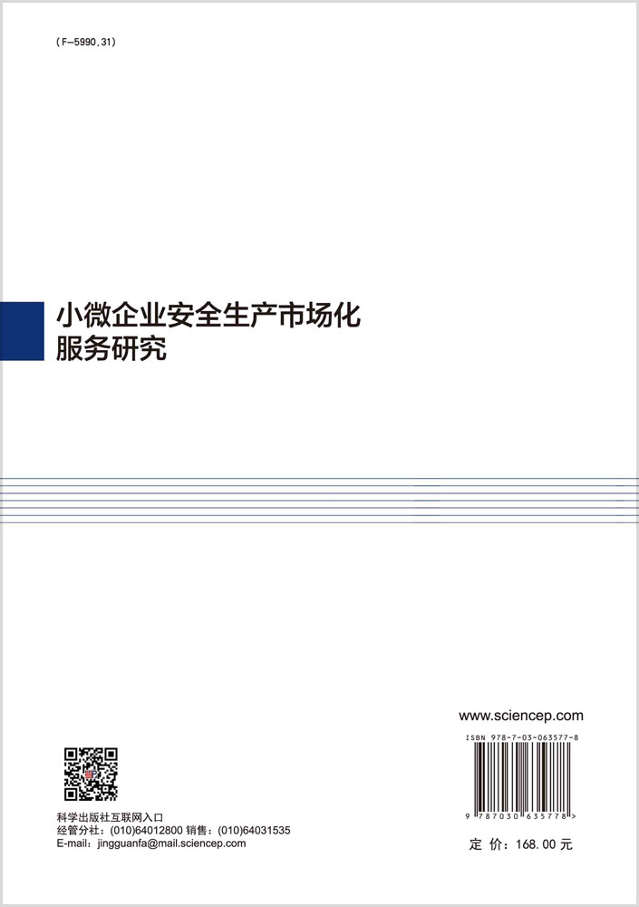 小微企业安全生产市场化服务研究