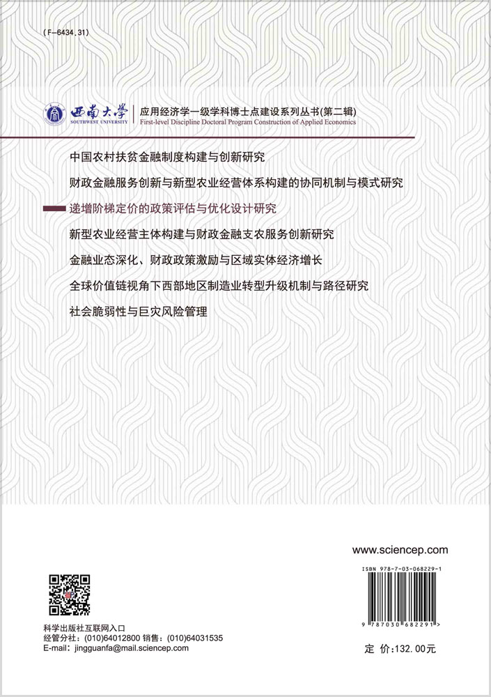 递增阶梯定价的政策评估与优化设计研究