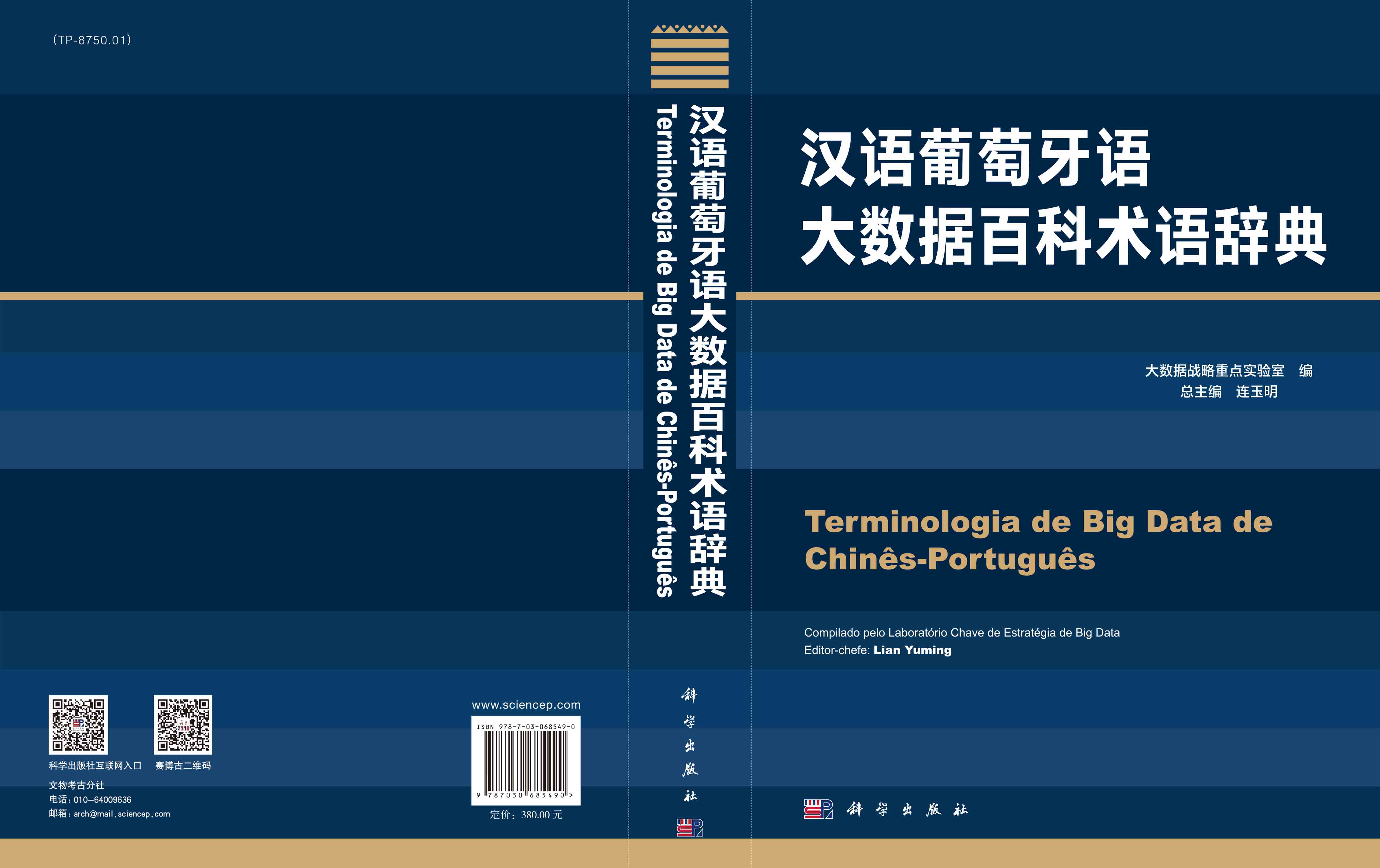 汉语葡萄牙语大数据百科术语辞典