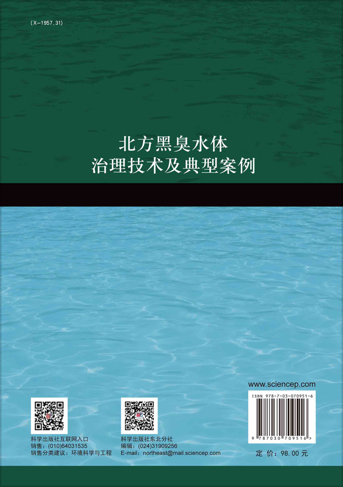 北方黑臭水体治理技术及典型案例