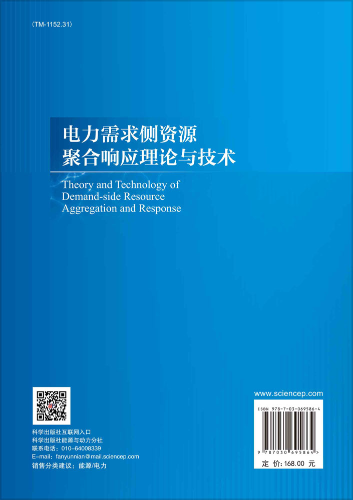 电力需求侧资源聚合响应理论与技术