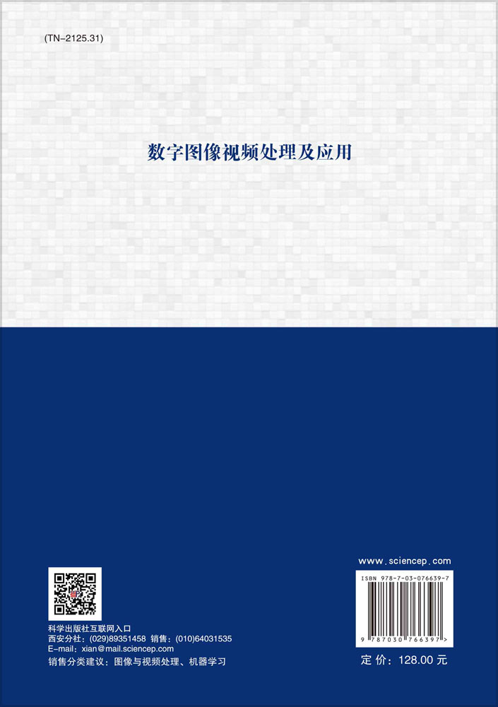 数字图像视频处理及应用