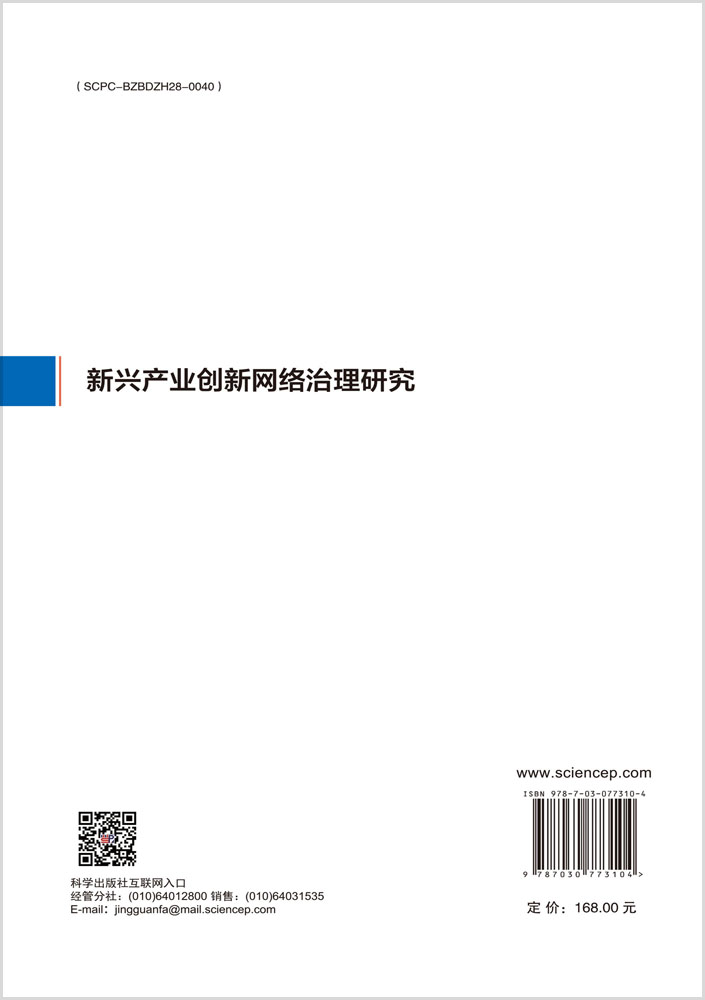 新兴产业创新网络治理研究