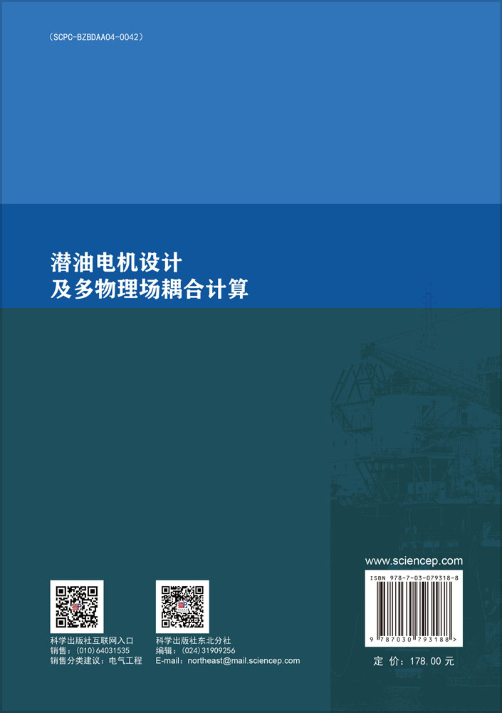 潜油电机设计及多物理场耦合计算