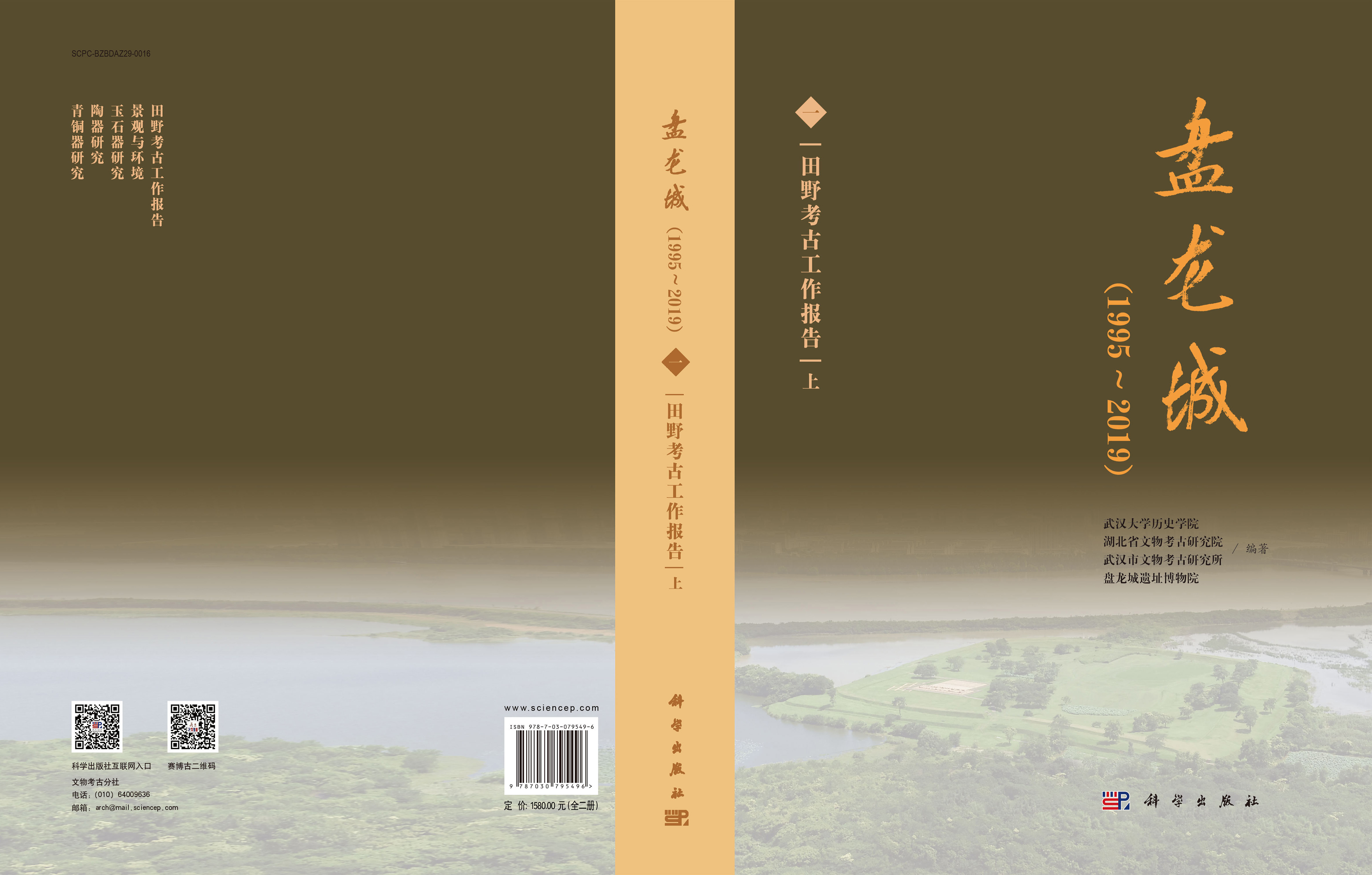 盘龙城：（1995～2019）（一） 田野考古工作报告（全2册）